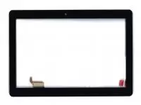 Тачскрин (сенсорное стекло) FCD0491-1915 для планшета, 10.1", черный, с рамкой