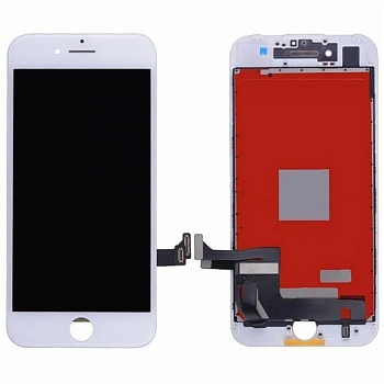 Дисплей (экран в сборе) для телефона Apple iPhone 7 Plus (AAA), белый
